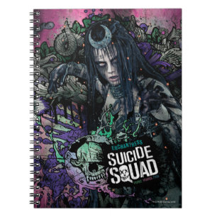 Suicide Squad   Graffiti voor betogers Notitieboek