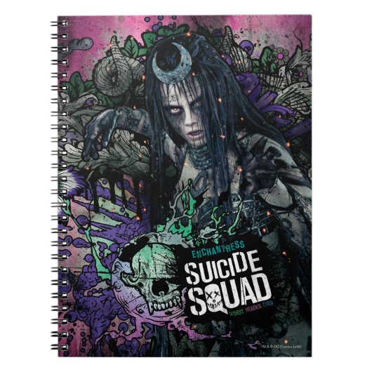 Suicide Squad | Graffiti voor betogers Notitieboek (Voorkant)