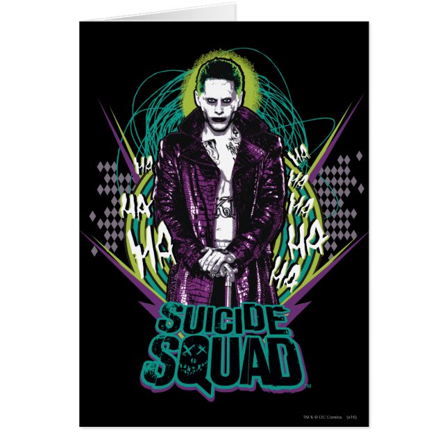 Suicide Squad | Grafisch joker Retro Rock (Voorkant)