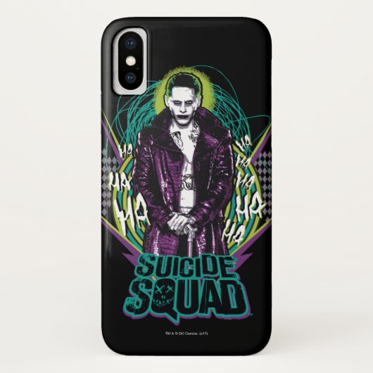Suicide Squad | Grafisch joker Retro Rock Case-Mate iPhone Case (Achterkant)