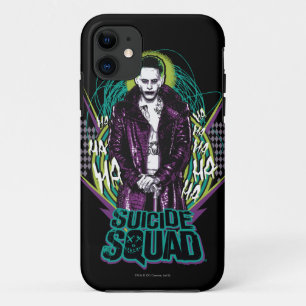 Suicide Squad   Grafisch joker Retro Rock iPhone 11 Hoesje