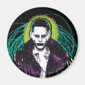 Suicide Squad | Grafisch joker Retro Rock Magneet (Voorkant)