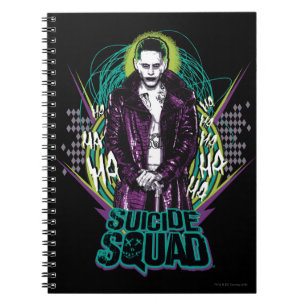 Suicide Squad Grafisch joker Retro Rock Notitieboek
