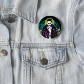 Suicide Squad | Grafisch joker Retro Rock Ronde Button 5,7 Cm (In situ)
