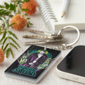 Suicide Squad | Grafisch joker Retro Rock Sleutelhanger (Voorkant Rechts)