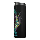 Suicide Squad | Grafisch joker Retro Rock Thermosbeker (Geroteerd rechts)