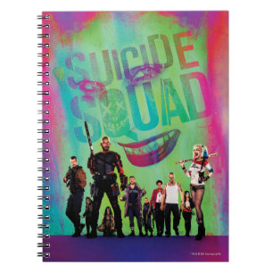 Suicide Squad Green Joker & Squad Movie Poster Notitieboek