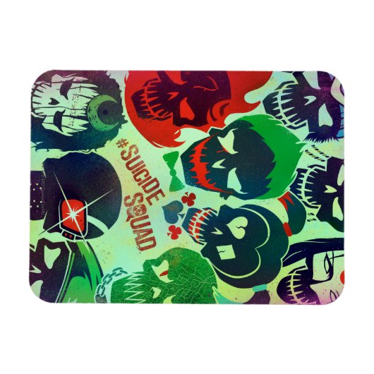 Suicide Squad | Groep Toss Magneet (Horizontaal)