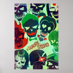 Suicide Squad   Groep Toss Poster