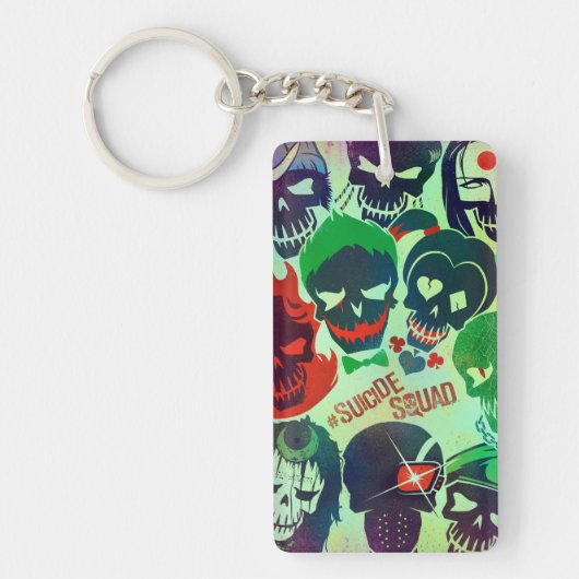 Suicide Squad | Groep Toss Sleutelhanger (Voorkant)