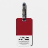 Suicide Squad | Group Badge-foto Bagagelabel (Achterkant verticaal)