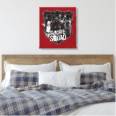 Suicide Squad | Group Badge-foto Canvas Afdruk (Insitu (Slaapkamer))
