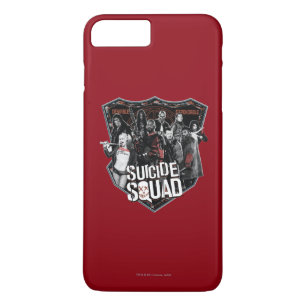 Suicide Squad   Group Badge-foto iPhone 8/7 Plus Hoesje