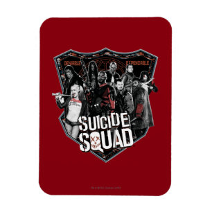 Suicide Squad Group Badge-foto Magneet