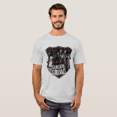 Suicide Squad | Group Badge-foto T-shirt (Voorkant volledig)