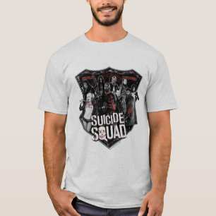 Suicide Squad   Group Badge-foto T-shirt