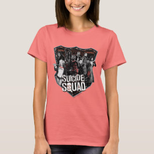 Suicide Squad   Group Badge-foto T-shirt