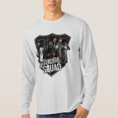 Suicide Squad | Group Badge-foto T-shirt (Voorkant)