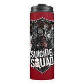Suicide Squad | Group Badge-foto Thermosbeker (Voorkant)