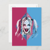 Suicide Squad | Harley Laugh Briefkaart (Voorkant / Achterkant)