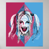 Suicide Squad | Harley Laugh Poster (Voorkant)