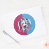 Suicide Squad | Harley Laugh Ronde Sticker (Envelop)