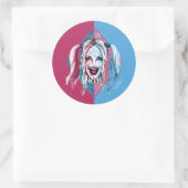 Suicide Squad | Harley Laugh Ronde Sticker (Tas)