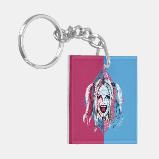 Suicide Squad | Harley Laugh Sleutelhanger (Voorkant Links)