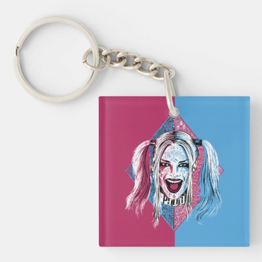 Suicide Squad | Harley Laugh Sleutelhanger (Voorkant)