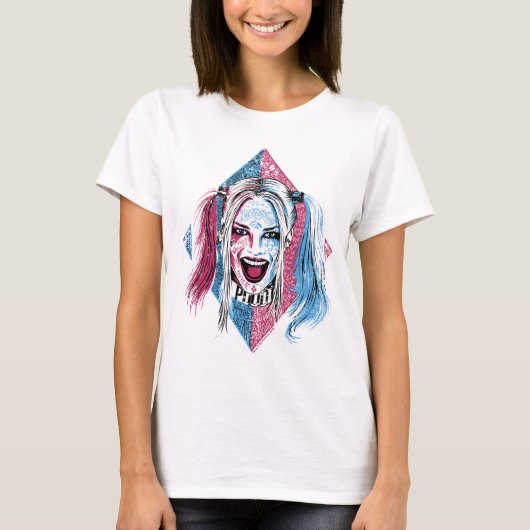 Suicide Squad | Harley Laugh T-shirt (Voorkant)