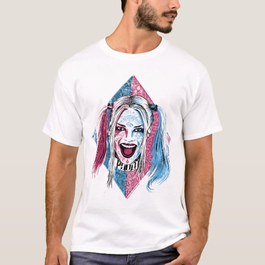 Suicide Squad | Harley Laugh T-shirt (Voorkant)