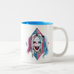 Suicide Squad   Harley Laugh Tweekleurige Koffiemok