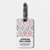 Suicide Squad | Harley Quinn Bagagelabel (Achterkant verticaal)