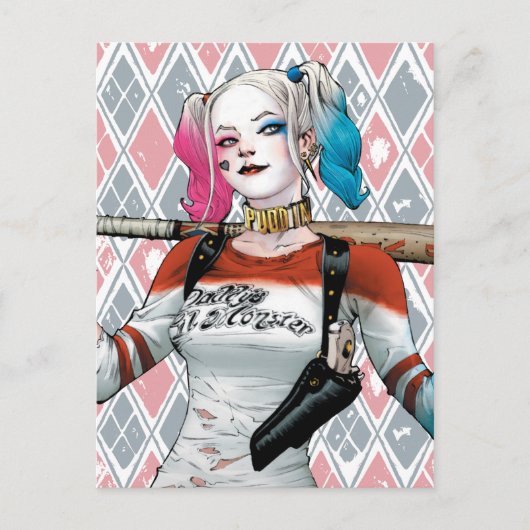 Suicide Squad | Harley Quinn Briefkaart (Voorkant)