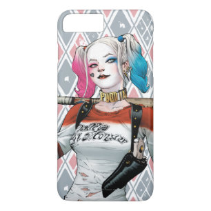 Suicide Squad Harley Quinn iPhone 8/7 Plus Hoesje