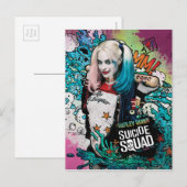 Suicide Squad | Harley Quinn Character Graffiti Briefkaart (Voorkant / Achterkant)