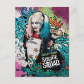 Suicide Squad | Harley Quinn Character Graffiti Briefkaart (Voorkant)