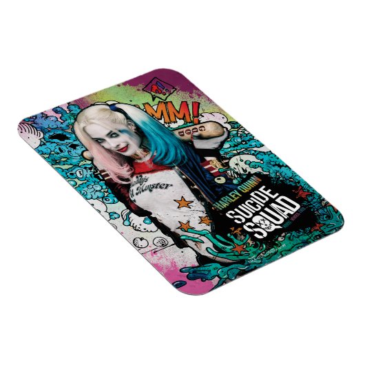 Suicide Squad | Harley Quinn Character Graffiti Magneet (Rechterzijde)