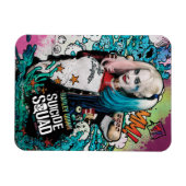 Suicide Squad | Harley Quinn Character Graffiti Magneet (Horizontaal)