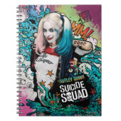Suicide Squad | Harley Quinn Character Graffiti Notitieboek (Voorkant)