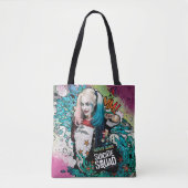 Suicide Squad | Harley Quinn Character Graffiti Tote Bag (Voorkant)