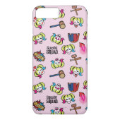 Suicide Squad | Harley Quinn Emoji Pattern Case-Mate iPhone Case (Achterkant)