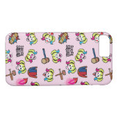 Suicide Squad | Harley Quinn Emoji Pattern Case-Mate iPhone Case (Achterkant (Horizontaal))
