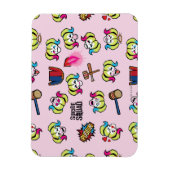 Suicide Squad | Harley Quinn Emoji Pattern Magneet (Verticaal)