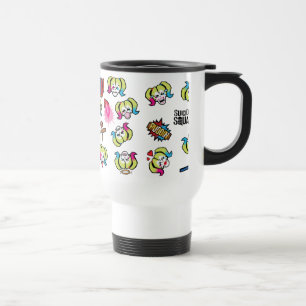 Suicide Squad   Harley Quinn Emoji Pattern Reisbeker