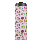 Suicide Squad | Harley Quinn Emoji Pattern Thermosbeker (Voorkant)