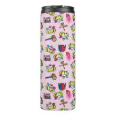 Suicide Squad | Harley Quinn Emoji Pattern Thermosbeker (Achterkant)