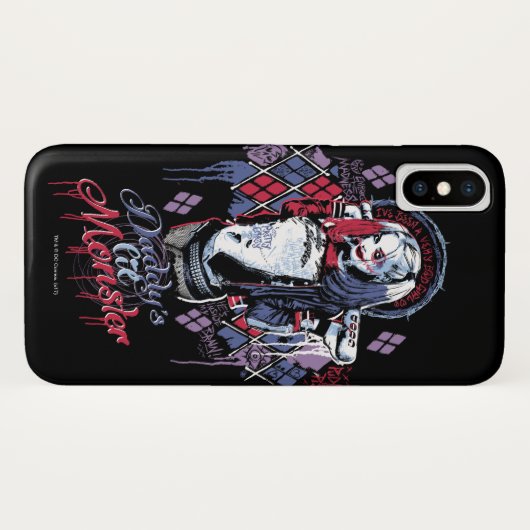 Suicide Squad | Harley Quinn Inked Graffiti Case-Mate iPhone Case (Achterkant (horizontaal))