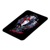 Suicide Squad | Harley Quinn Inked Graffiti Magneet (Linkerzijde)