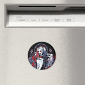 Suicide Squad | Harley Quinn Inked Graffiti Magneet (Insitu (Vaatwasser))